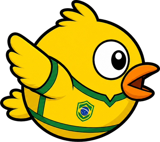 Canarinho da Sorte — mapa Brasil